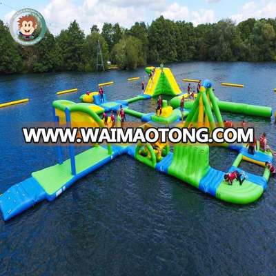 Giant Inflatable Water Park for adults Floating Inflatable Water Aqua Park Adventure Water sports Guangzhou manufacturer