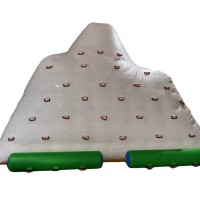 Inflatable floating climbing wall inflatable climbing game for sale inflatable climbing slide