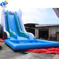 Inflatable Water Slide Pool Giant Inflatable Slide For Adult