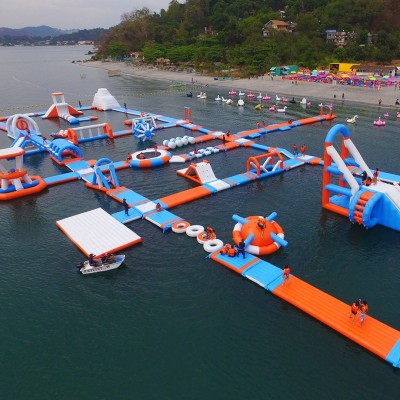 outdoor inflatable water park giant water sports equipment park  inflatable water park