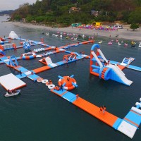 inflatable commercial water park toys water inflatable park with slide inflatable water park for lake