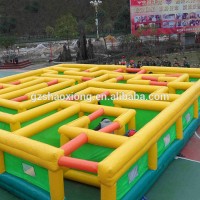 Factory Price Outdoor Large Game Toys Inflatable Labyrinth/Maze For Sale