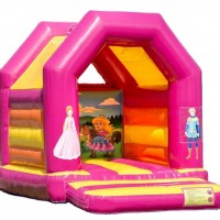 Durable 0.55mm tarpaulin material mickey house inflatable bounce kids inflatable bounce house