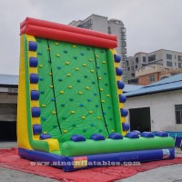 7 meters high sharp cliff adults inflatable rock climbing wall for outdoor competition challenge