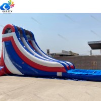 Inflatable water slide pool water slide with factory price