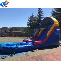 Water Inflatable Kids Slides With Small Pool Children Water Slide Pool Inflatable